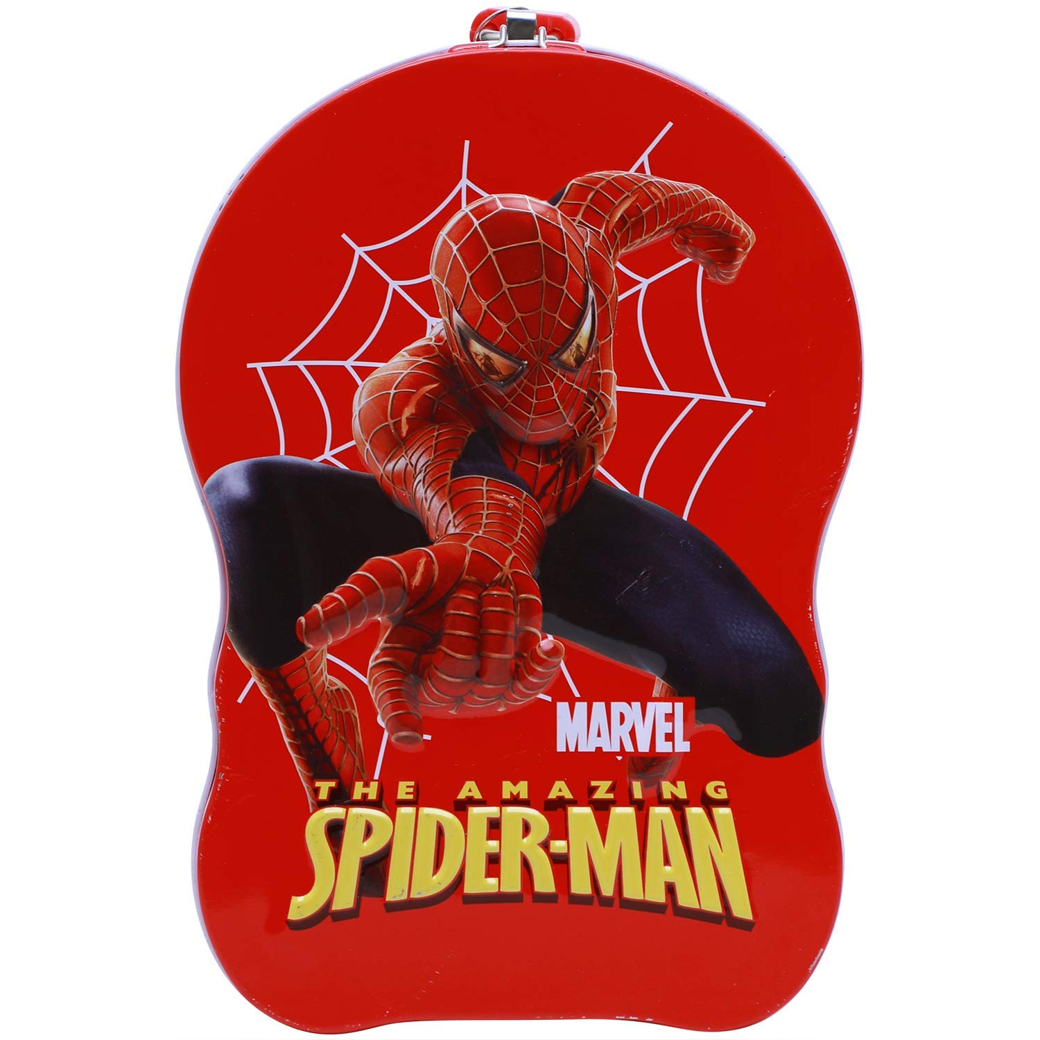 Spiderman Piggy Bank Metal Body with Lock for Kids – Cloud9Gifts